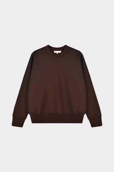 חולצת סקובה סיומת ריבס BROWN
