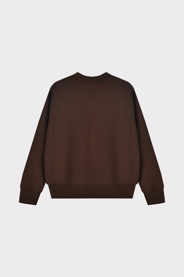 חולצת סקובה סיומת ריבס BROWN
