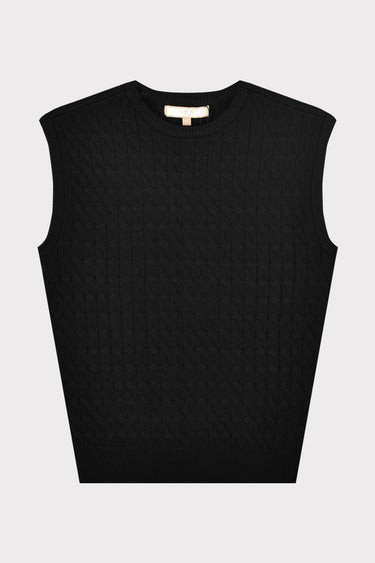 טנק סריג צמות BLACK
