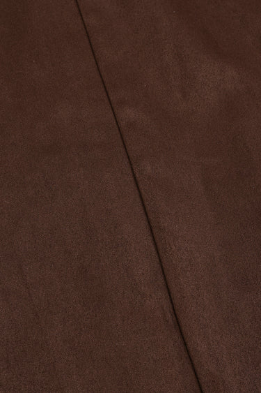 סרפן אסימטרי זמש BROWN