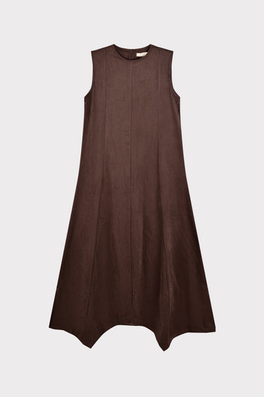 סרפן אסימטרי זמש BROWN