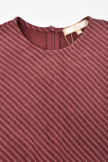 סרפן פסים קשירה BURGUNDY