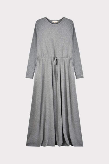 שמלה עם כיווץ במותן GREY