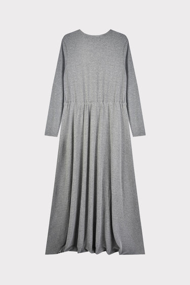 שמלה עם כיווץ במותן GREY