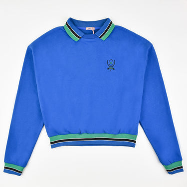 פוטר צווארון פולו ROYAL BLUE