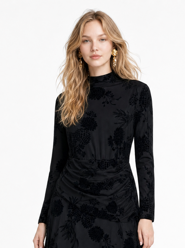 גולף קטיפה אלגנטי BLACK