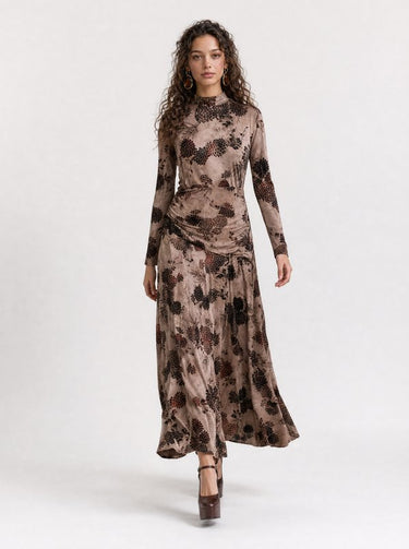 גולף קטיפה אלגנטי BROWN