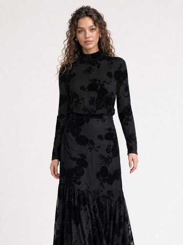 גולף קטיפה אלגנטי BLACK