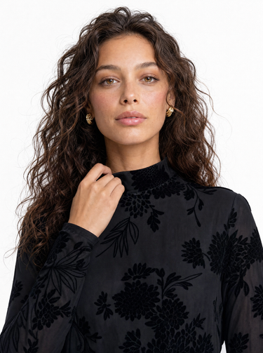 גולף קטיפה אלגנטי BLACK