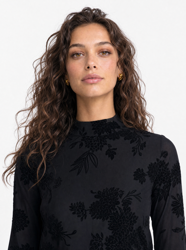 גולף קטיפה אלגנטי BLACK