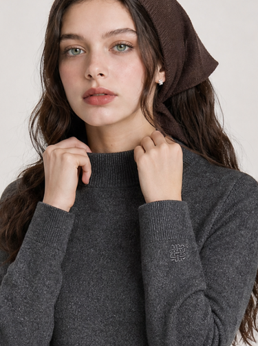 שמלת סריג גזרת A GREY