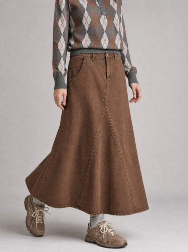 חצאית גינס BROWN