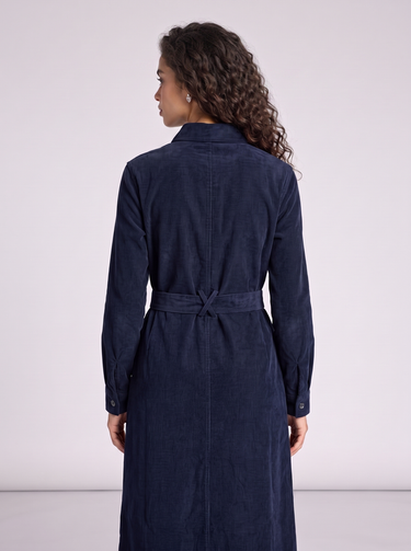שמלת קורדרוי NAVY