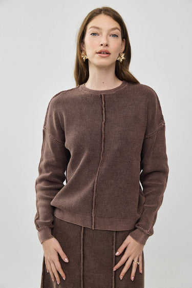 סריג וופל וואש CHOCOLATE