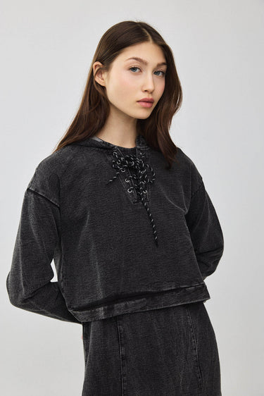 קפוצון קרופ גרסי וואש BLACK