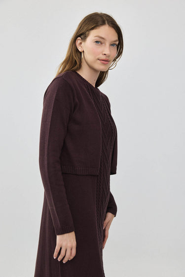 קרדיגן סריג פתוח NOGAT