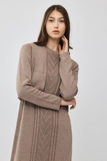 קרדיגן סריג פתוח NOGAT