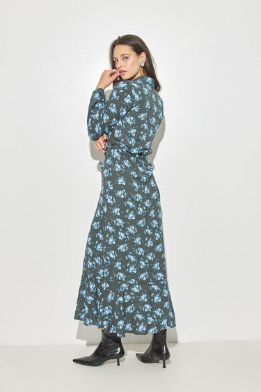 סראפן פרחוני BLACK - BLUE