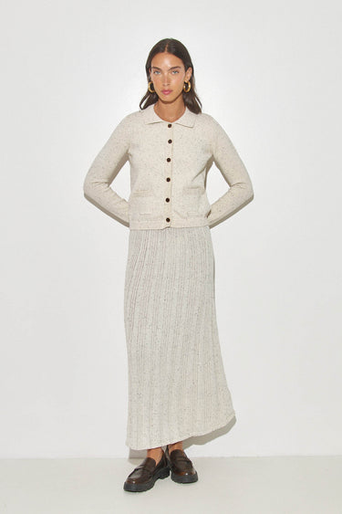 חצאית סריג פצפצים MILK