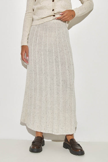 חצאית סריג פצפצים MILK