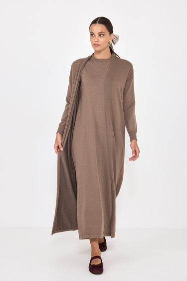 קרדיגן סריג מקסי