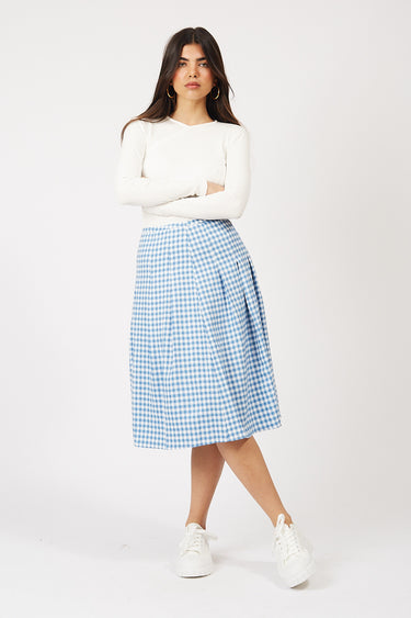 חצאית משבצות